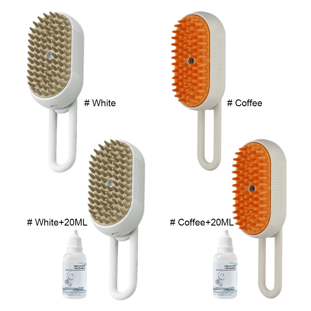 3-in-1 Steam Grooming Brush - The Ultimate Tool for your pet