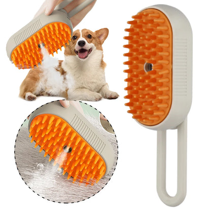 3-in-1 Steam Grooming Brush - The Ultimate Tool for your pet